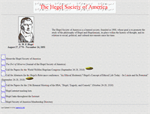 Tablet Screenshot of hegel.org